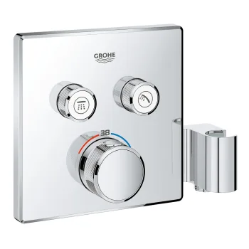 Термостат для ванни прихованого монтажу Grohe Grohtherm SmartControl, зовнішня частина, хром (29125000)