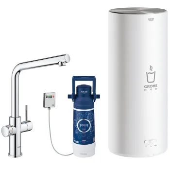 Кухонний змішувач з бойлером L-size GROHE Red Duo… - Фото №1
