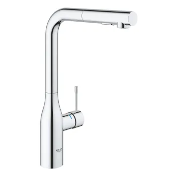 Смеситель для кухни Grohe Essence однорычажный с выдвижной… - Фото №1