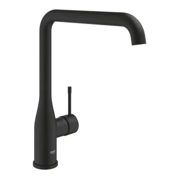 Смеситель однорычажный для мойки Grohe Essence, черный… - Фото №1