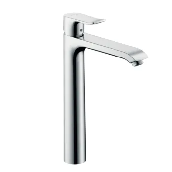 Змішувач для умивальника Hansgrohe Metris 260 з донним… - Фото №1