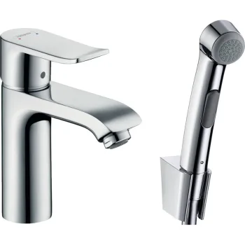 Смеситель для раковины Hansgrohe Mertis с гигиеническим… - Фото №1