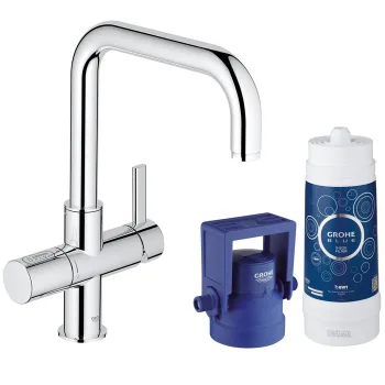 Смеситель кухонный со стартовым пакетом GROHE Blue… - Фото №1