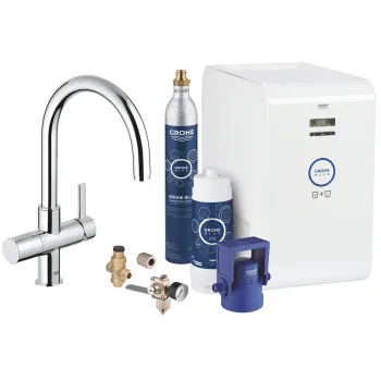 Смеситель кухонный со стартовым пакетом GROHE Blue… - Фото №1
