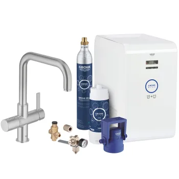 Смеситель кухонный со стартовым пакетом GROHE Blue… - Фото №1