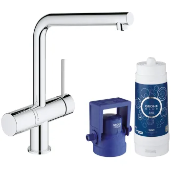 Смеситель кухонный со стартовым пакетом GROHE Blue… - Фото №1