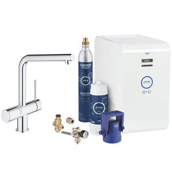 Смеситель кухонный со стартовым пакетом GROHE Blue… - Фото №1