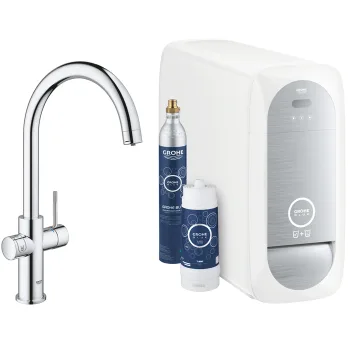 Смеситель кухонный со стартовым пакетом GROHE Blue… - Фото №1