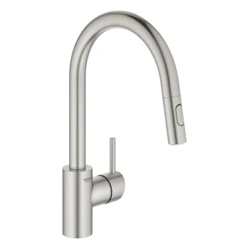 Змішувач для кухні Grohe Concetto, сталь (31483DC2) - Фото №1