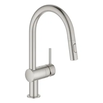 Змішувач для кухні Grohe Minta, сталь (32321DC2) - Фото №1