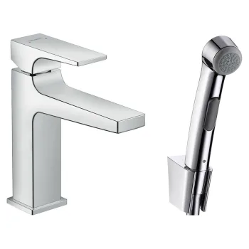Смеситель для умывальника Hansgrohe Metropol 100 с… - Фото №1