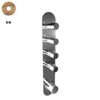Термостат Bongio Aqua, на 4 выхода, Bronze Matte (32542BM04EU) - Фото №1