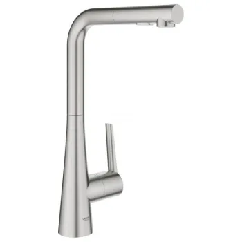 Смеситель кухонный Grohe Zedra , сталь (32553DC2) - Фото №1