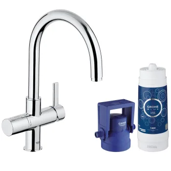Смеситель кухонный со стартовым пакетом GROHE Blue… - Фото №1