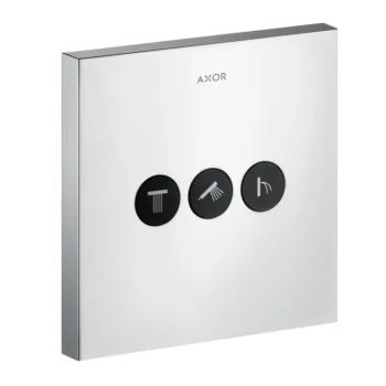 Запорный вентиль AXOR ShowerSelect Sguare на 3 режима,… - Фото №1