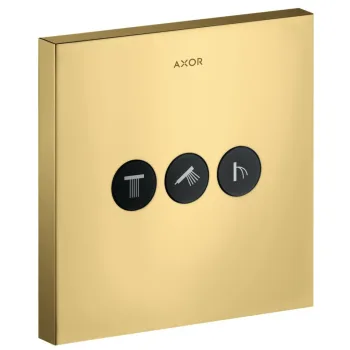 Запірний вентиль AXOR ShowerSelect Sguare, gold optic… - Фото №1
