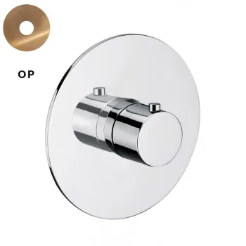 Термостат Bongio Aqua, без закрывания, Brushed Gold… - Фото №1