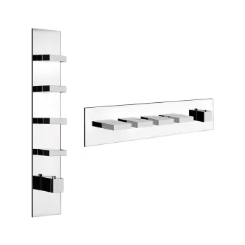 Термостат для душу Gessi Rettangolo, 4 виходи, висока… - Фото №1