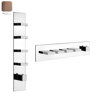 Термостат для душа Gessi Rettangolo, 4 выхода, высокая… - Фото №1