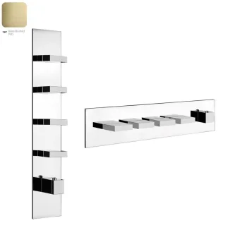 Термостат для душа Gessi Rettangolo, 4 выхода, высокая… - Фото №1