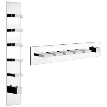 Термостат для душа Gessi Rettangolo, 5 выходов, высокая… - Фото №1