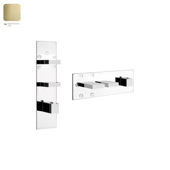 Термостат для душу Gessi Rettangolo, селектор, зовнішня… - Фото №1