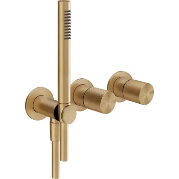 Внешняя часть смесителя для душа Gessi Habito с ручкой… - Фото №1