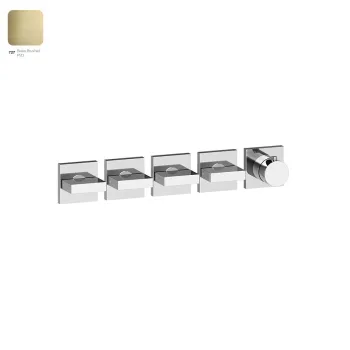 Термостат для душа Gessi Rettangolo, 4 независимых… - Фото №1