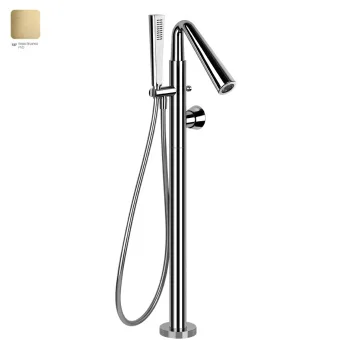 Смеситель для ванны Gessi Cono, внешняя часть, Bruched… - Фото №1