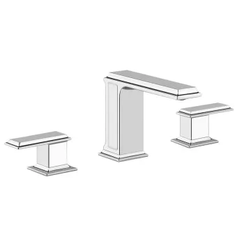 Змішувач для умивальника Gessi Eleganza на три отвори,… - Фото №1