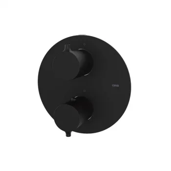 Смеситель термостатический GRB Time Black на 2 положения,… - Фото №1