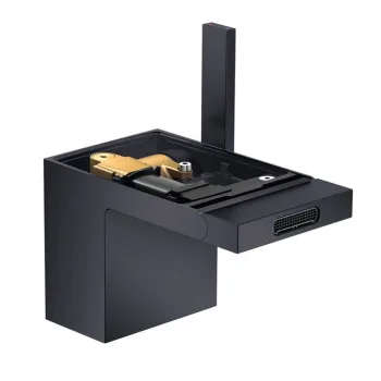 Смеситель для биде AXOR MyEdition, satin black (47212350) - Фото №1