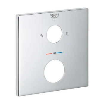 Зовнішня частина термостата для душу Grohe Grohtherm Cube Termostatic, хром (49102000)