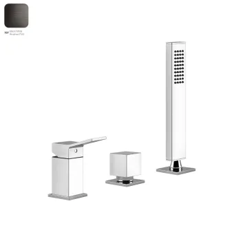 Смеситель для ванны Gessi Rettangolo K, на 3 отверстия,… - Фото №1