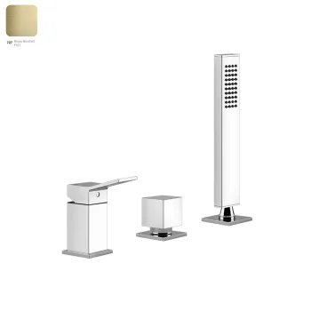 Смеситель для ванны Gessi Rettangolo K, на 3 отверстия,… - Фото №1