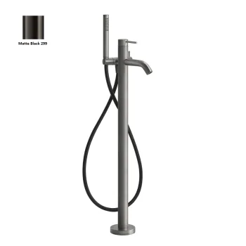Смеситель для ванной Gessi GESSI316, Matte Black (54028-299) - Фото №1