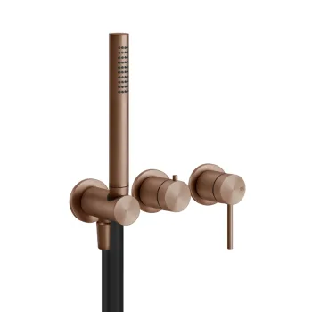 Змішувач для ванни Gessi 316 зовнішня частина, Copper… - Фото №1