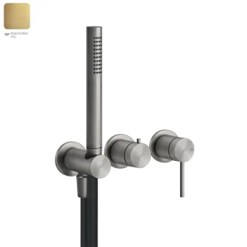 Смеситель для ванны Gessi 316 настенный, внешняя часть,… - Фото №1