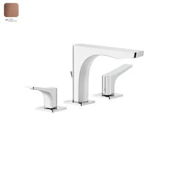 Змішувач для умивальника Gessi Rilievo, на 3 виходи,… - Фото №1