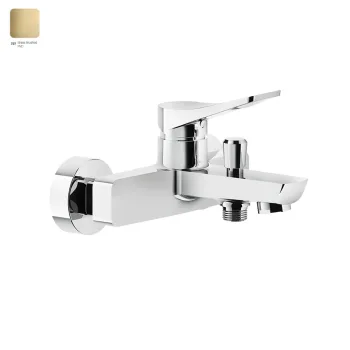 Смеситель для ванны Gessi Rilievo, Bruched Brass PVD… - Фото №1