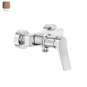Смеситель для душа Gessi Rilievo, Copper Bruched PVD… - Фото №1