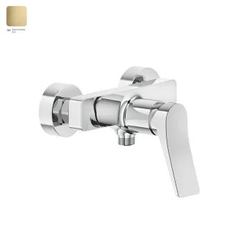 Смеситель для душа Gessi Rilievo, Bruched Brass PVD… - Фото №1