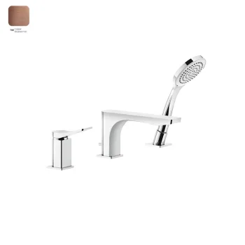 Смеситель на борт ванны Gessi Rilievo, на 3 выхода,… - Фото №1