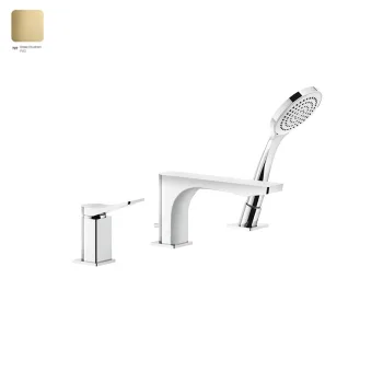 Смеситель на борт ванны Gessi Rilievo, на 3 выхода,… - Фото №1