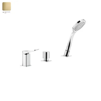 Смеситель на борт ванны Gessi Rilievo, на 3 выхода,… - Фото №1