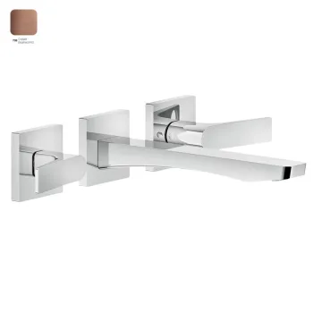 Змішувач для умивальника Gessi Rilievo, настінний,… - Фото №1