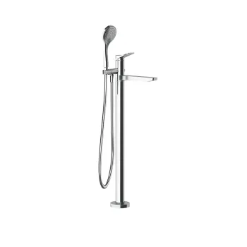 Смеситель для ванны Gessi Rilievo, напольный, Chrome… - Фото №1