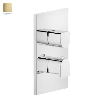 Термостат Gessi Rilievo, на 1 выход, внешняя часть,… - Фото №1