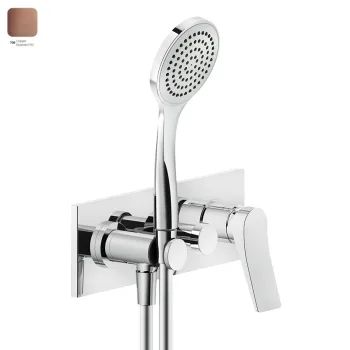 Смеситель для душа Gessi Rilievo, на 2 выхода, внешняя… - Фото №1