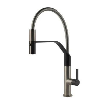Змішувач для кухні Gessi Mesh, Finox/Matt Black (60005599) - Фото №1